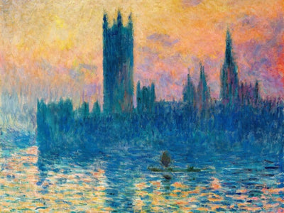 Claude Monet - 'Parlementsgebouw, Zonsondegang' (1903) Art Prints Claude Monet
