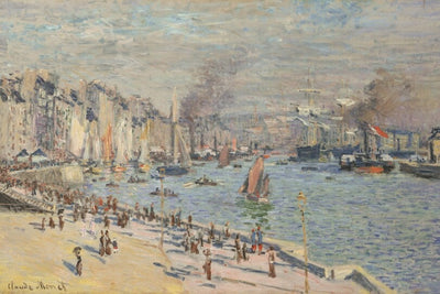 Claude Monet - 'De Haven van Le Havre' (1874) Art Prints Claude Monet